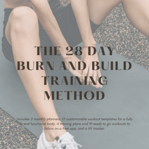 The 28 Day Burn and Build Training Method - Workout Guide