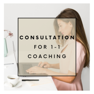 Consultation for 1-1 coaching