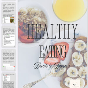 Healthy Eating, Back to Basics - Ebook