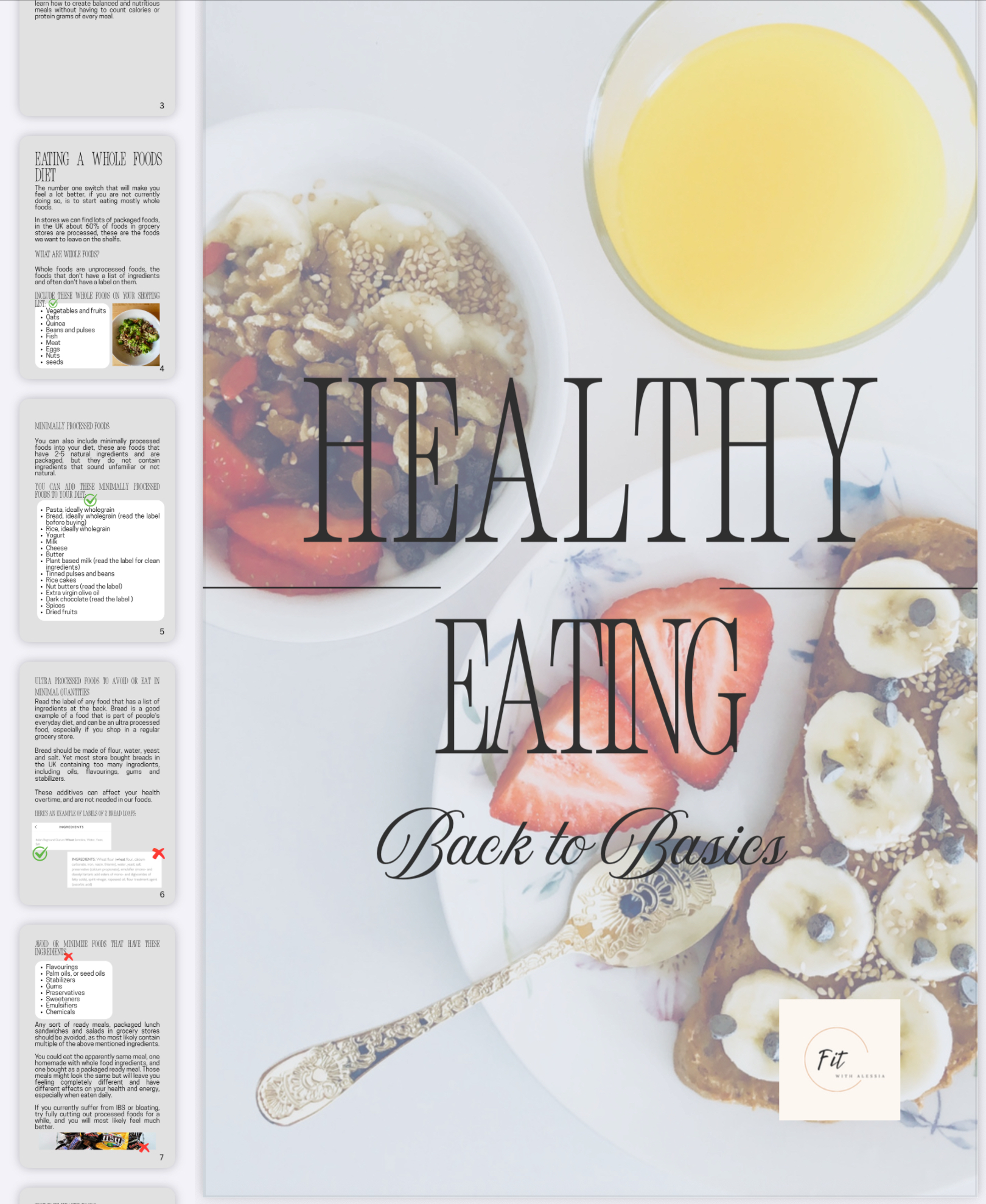 Healthy Eating, Back to Basics - Ebook