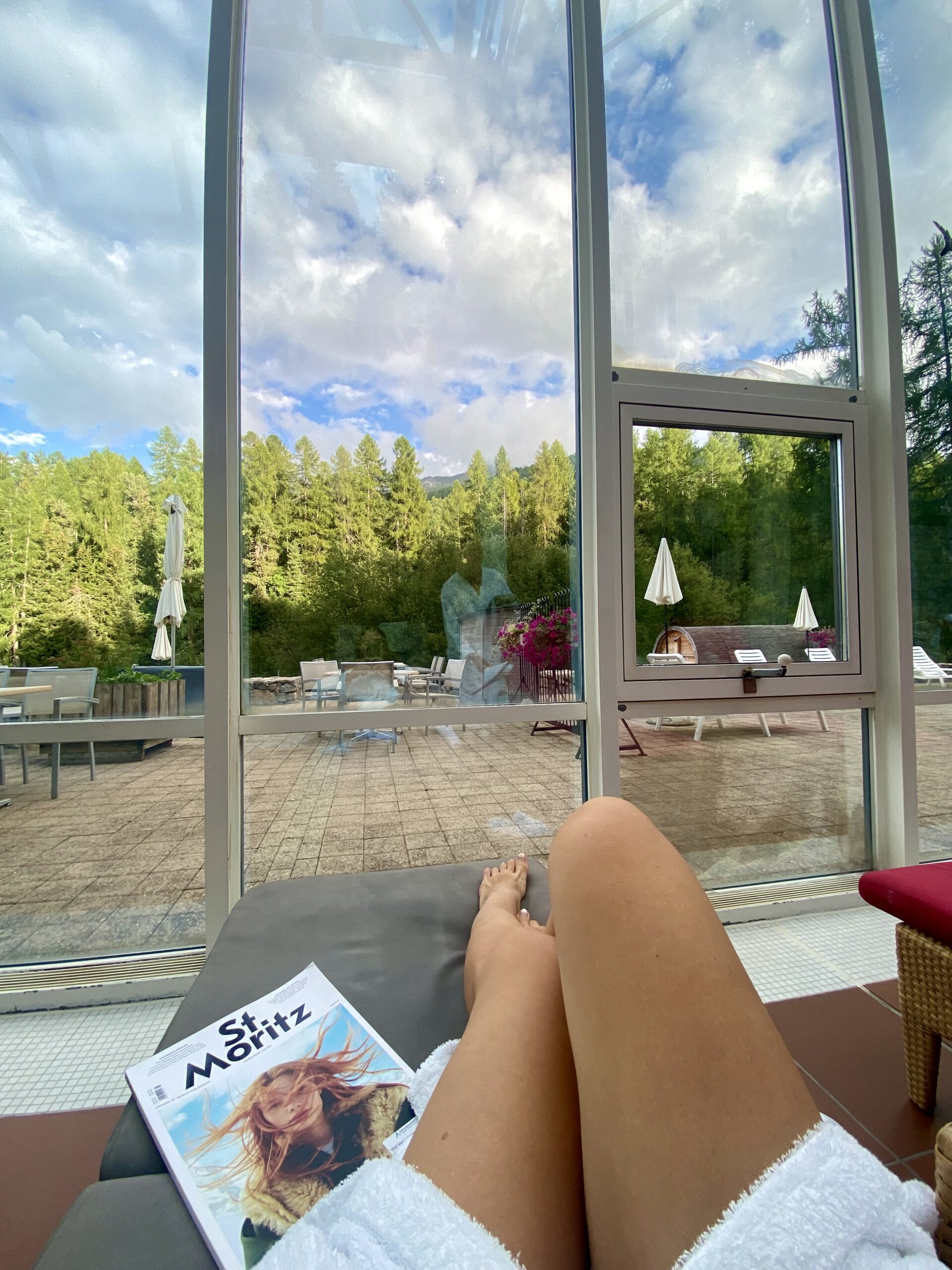 Luxury wellness spa sauna and detox experience