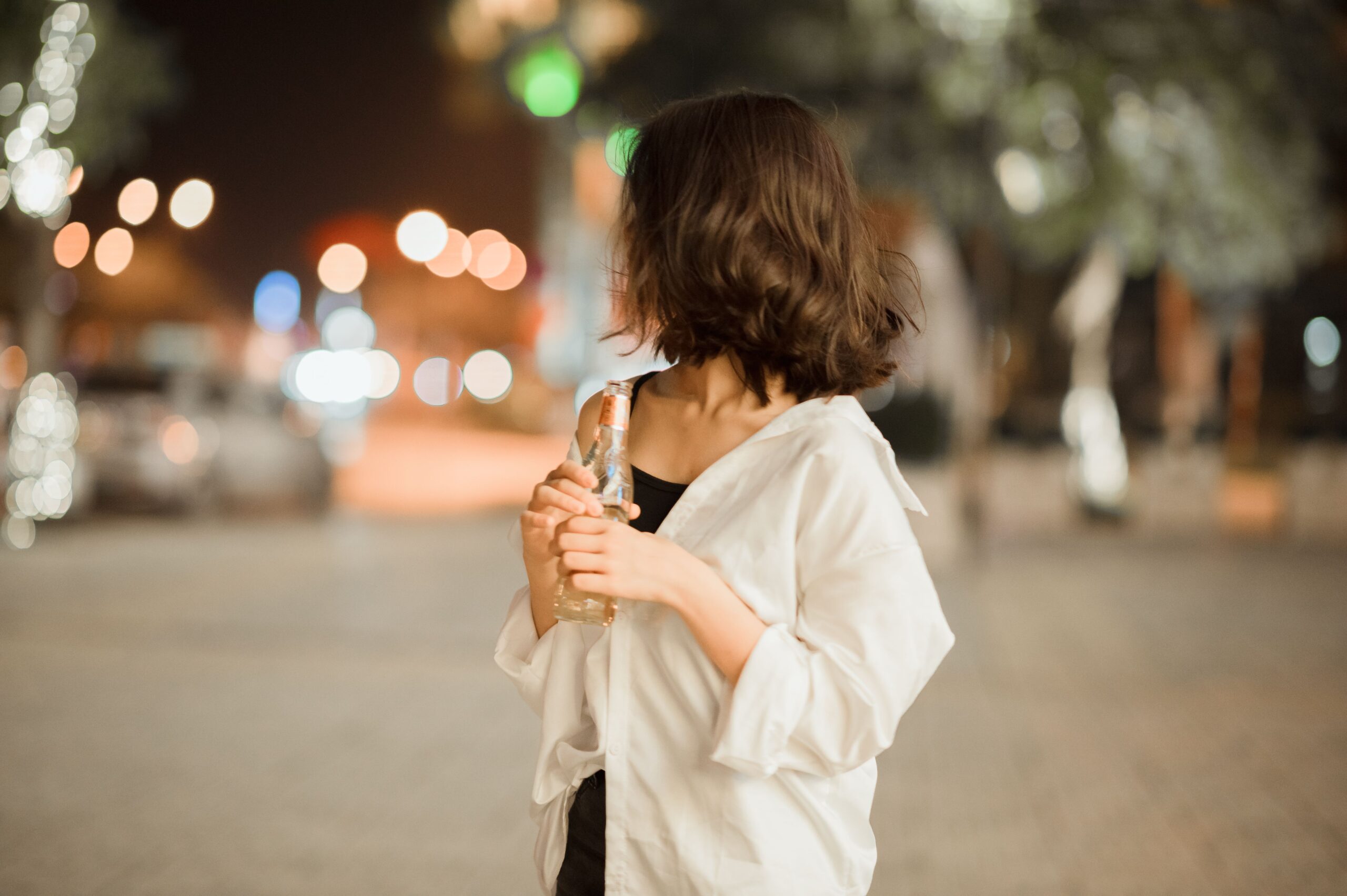 girl on a night out